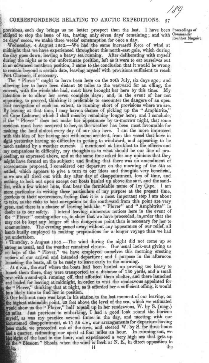 Arctic Blue Books: taylor 1852m, page 57