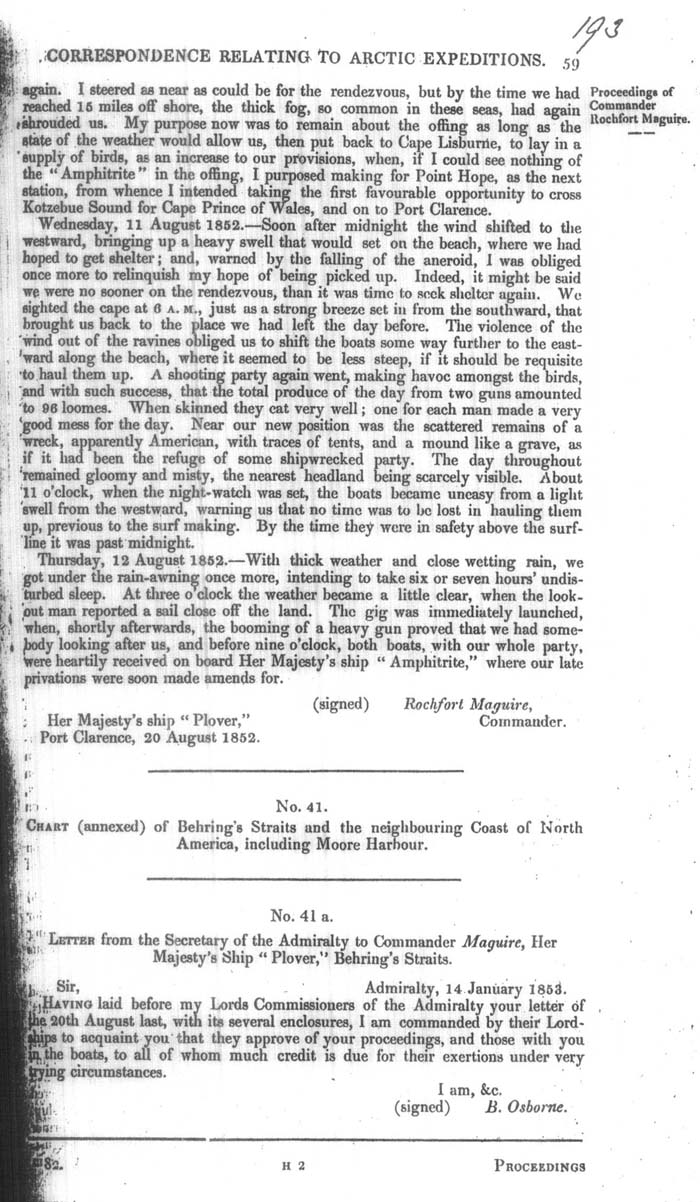 Arctic Blue Books: taylor 1852m, page 59