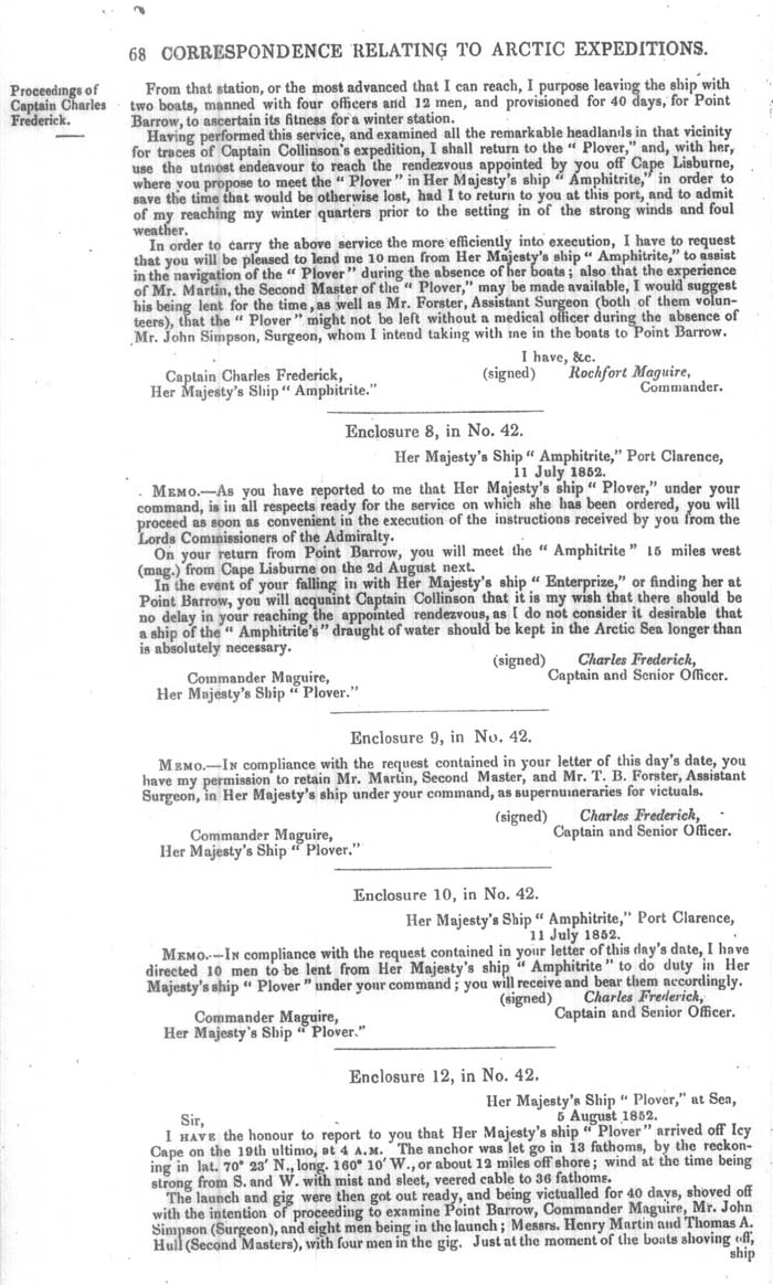 Arctic Blue Books: taylor 1852m, page 68