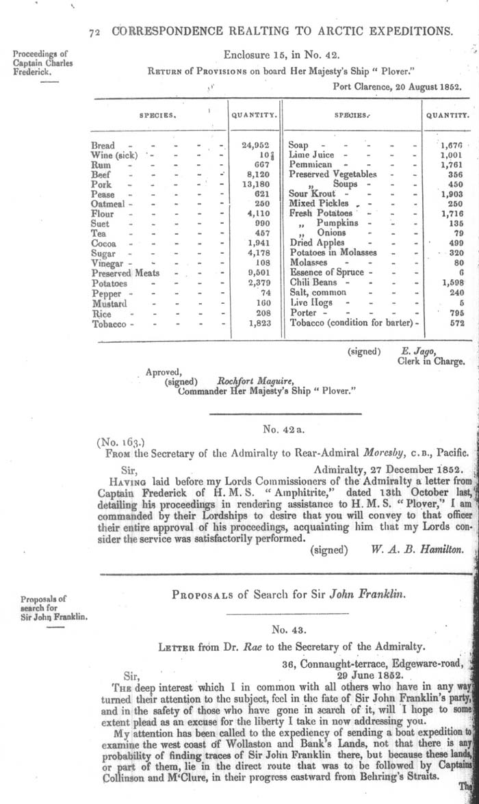 Arctic Blue Books: taylor 1852m, page 72