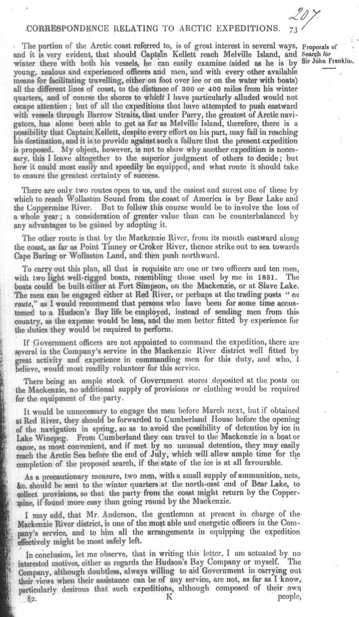 Arctic Blue Books: taylor 1852m, page 73