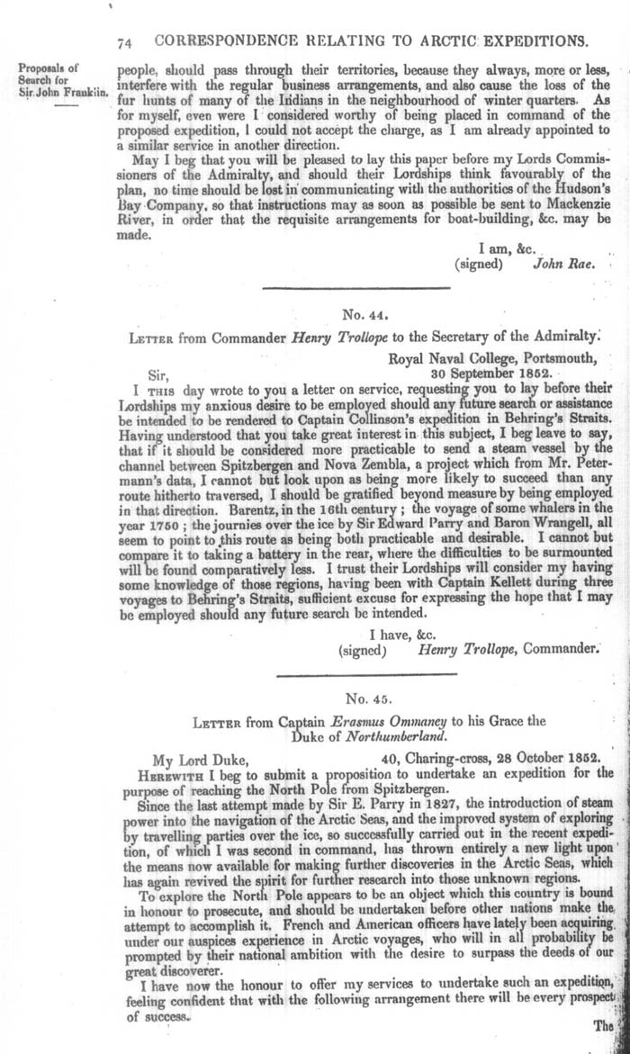 Arctic Blue Books: taylor 1852m, page 74