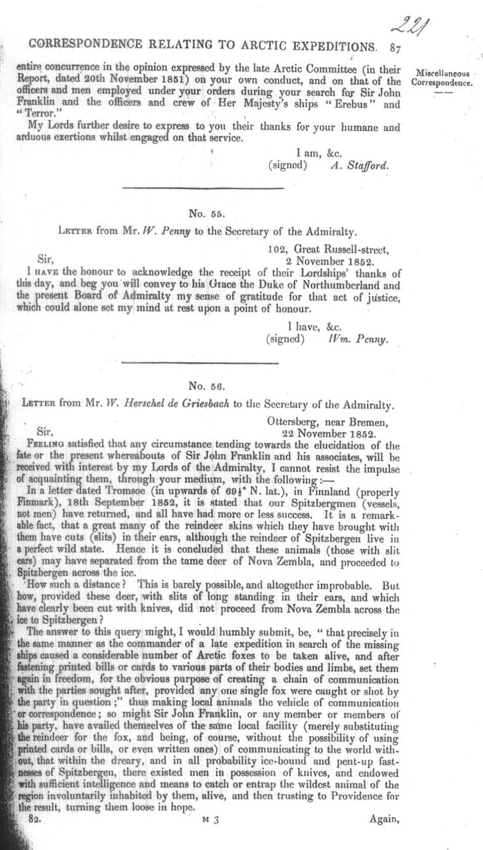 Arctic Blue Books: taylor 1852m, page 87