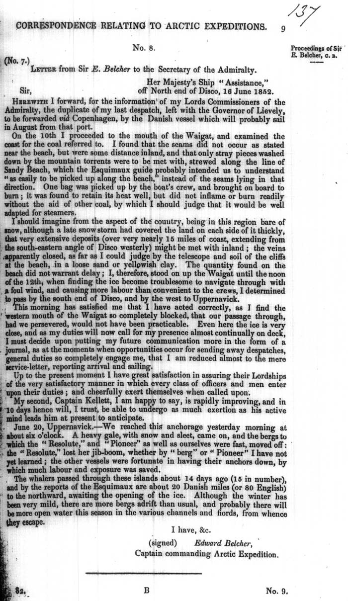 Arctic Blue Books: taylor 1852m, page 9