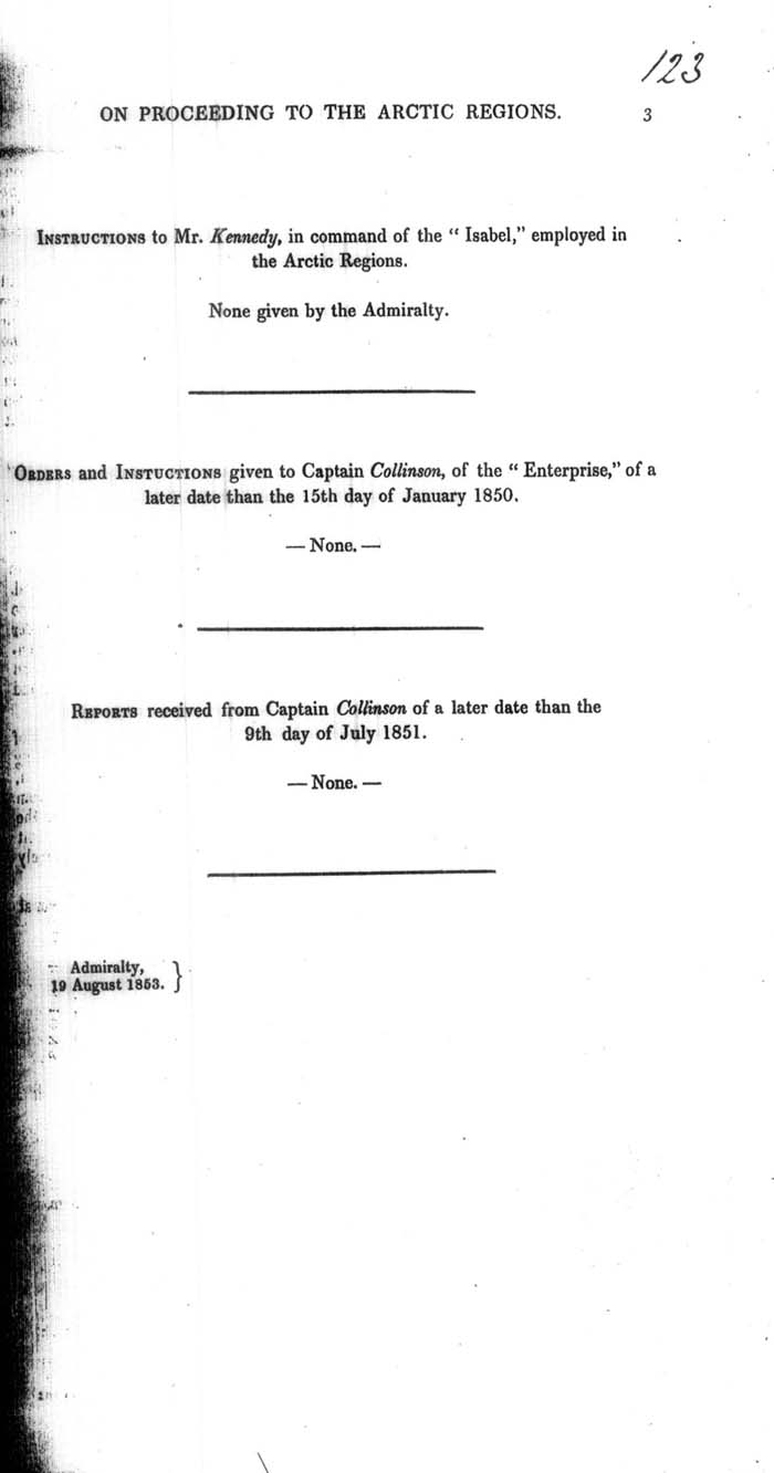Arctic Blue Books: taylor 1853b, page 3