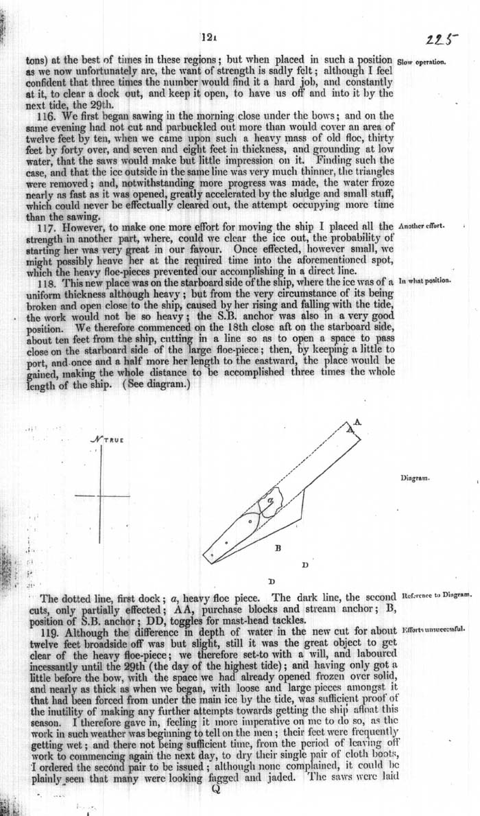 Arctic Blue Books: taylor 1854a, page 121
