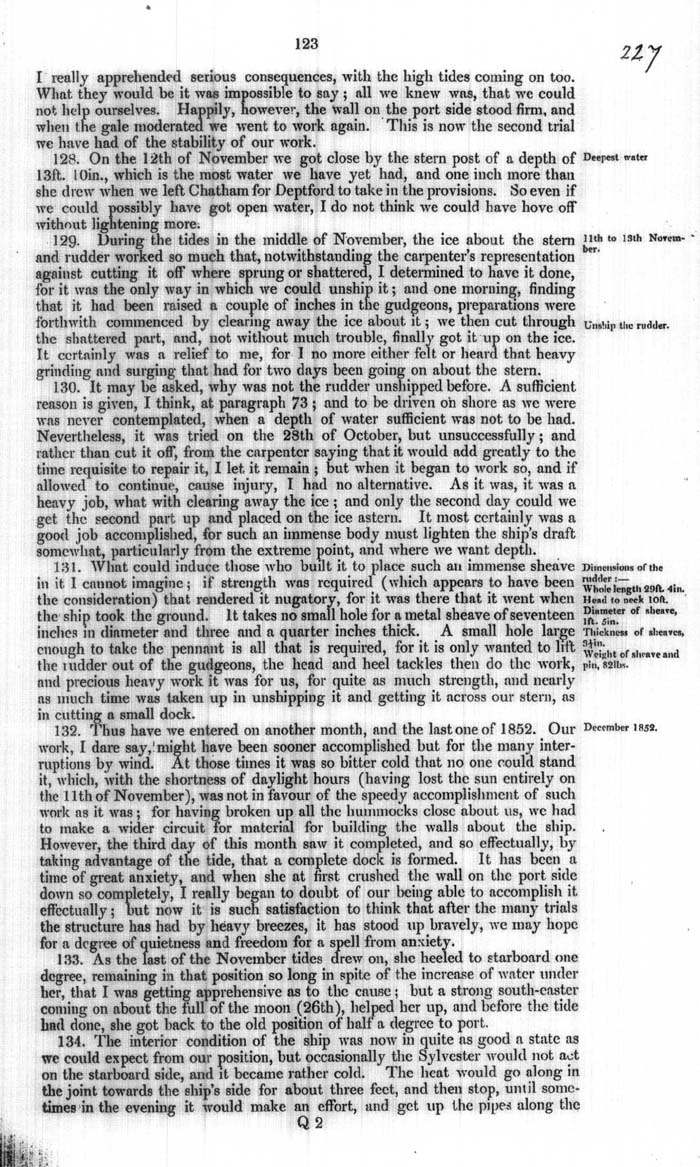 Arctic Blue Books: taylor 1854a, page 123