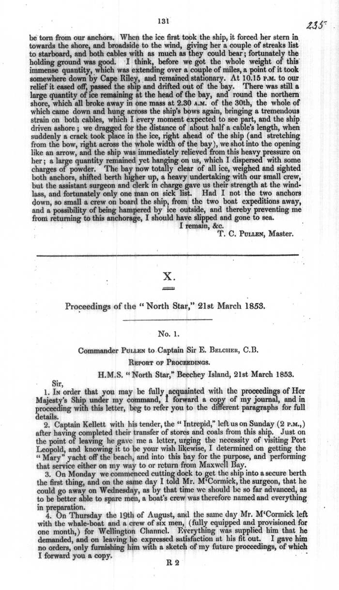 Arctic Blue Books: taylor 1854a, page 131