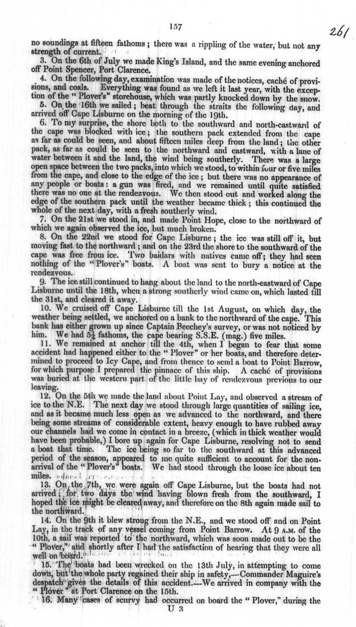 Arctic Blue Books: taylor 1854a, page 157