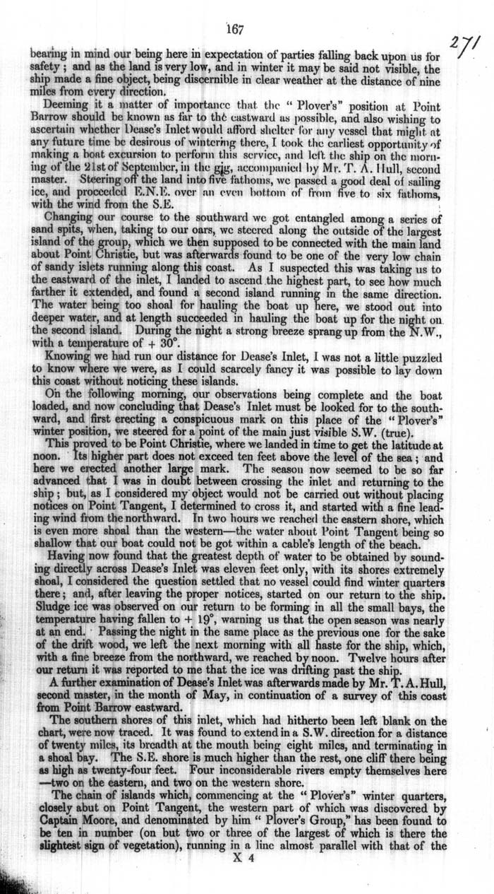 Arctic Blue Books: taylor 1854a, page 167