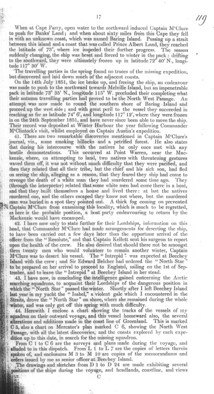 Arctic Blue Books: taylor 1854a, page 17