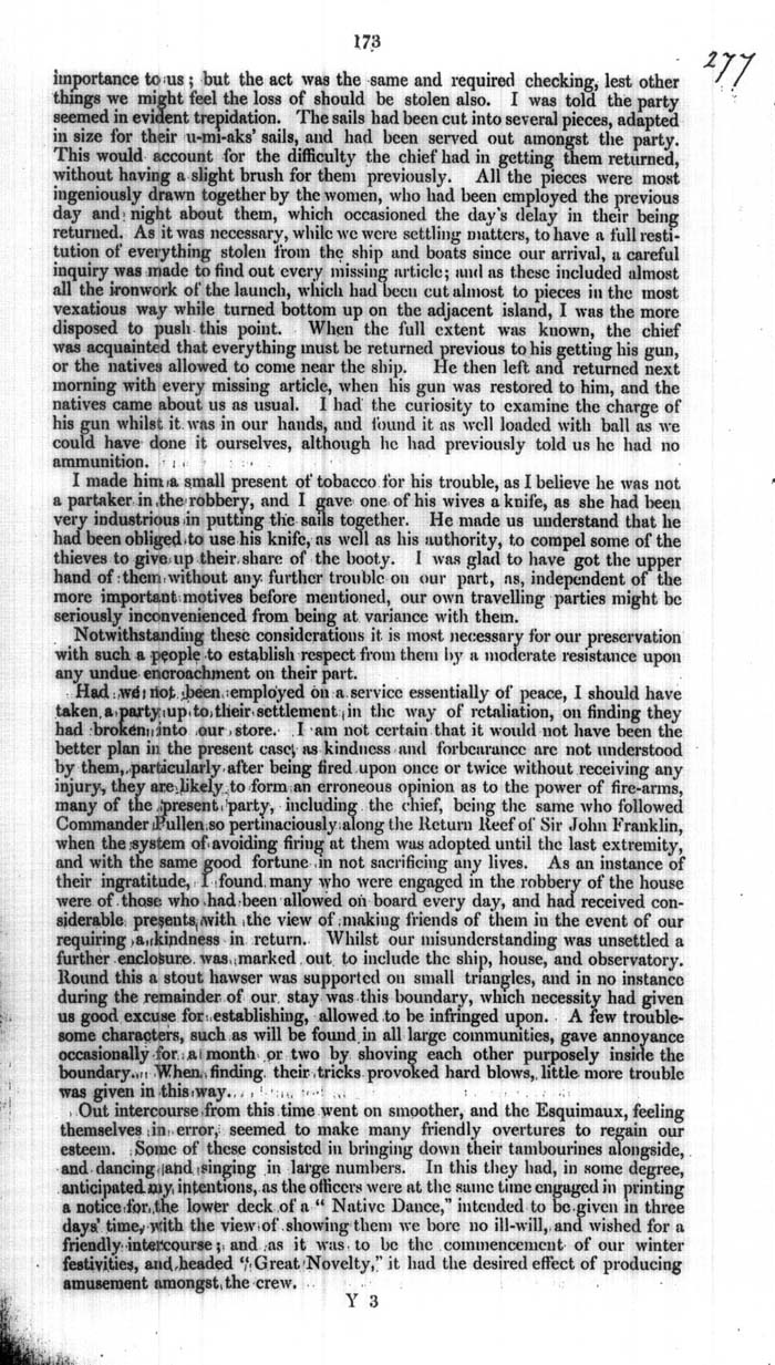 Arctic Blue Books: taylor 1854a, page 173
