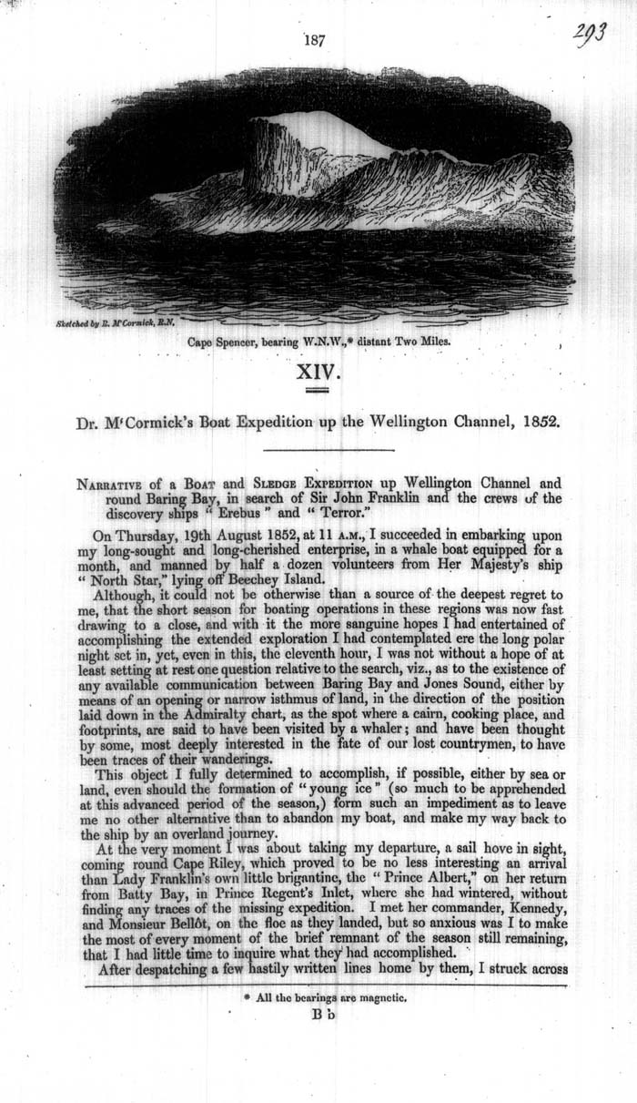 Arctic Blue Books: taylor 1854a, page 187