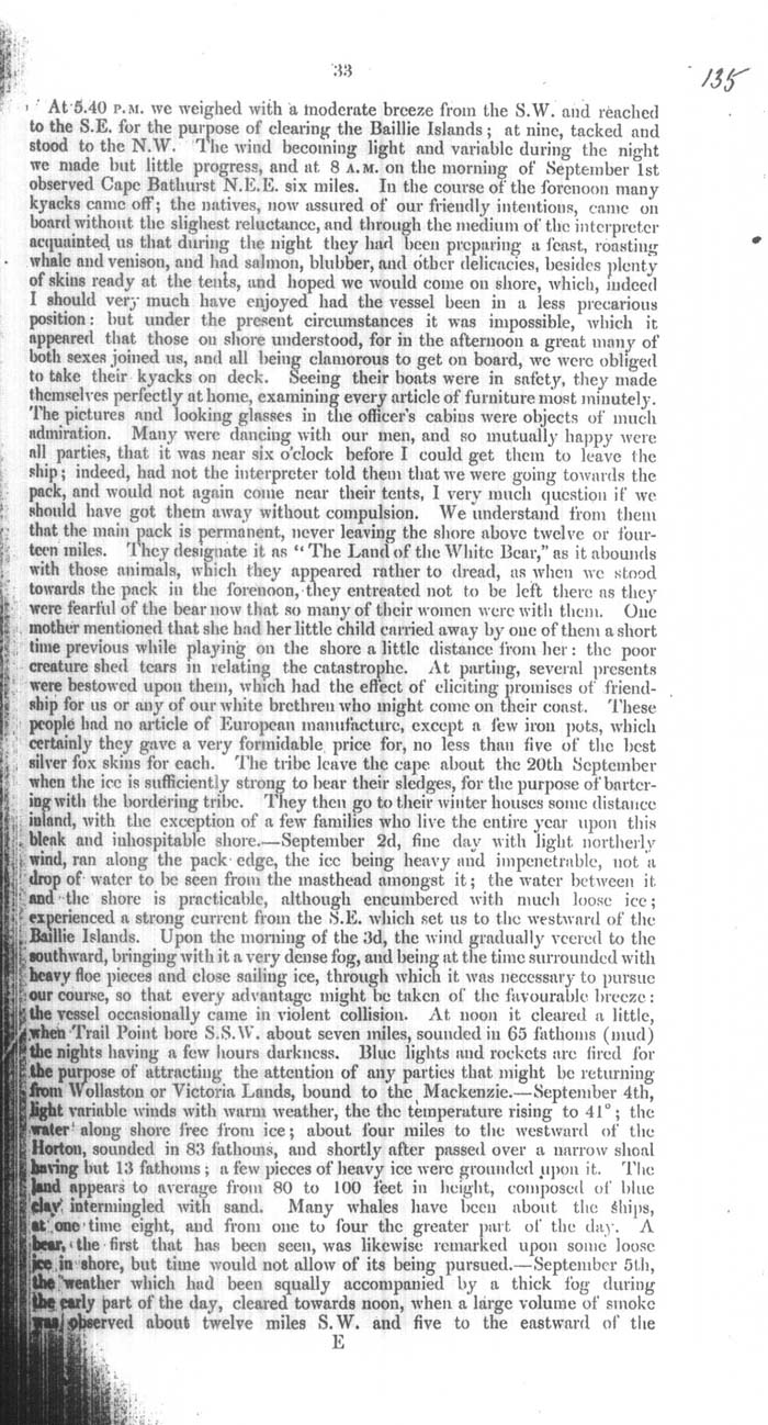 Arctic Blue Books: taylor 1854a, page 33