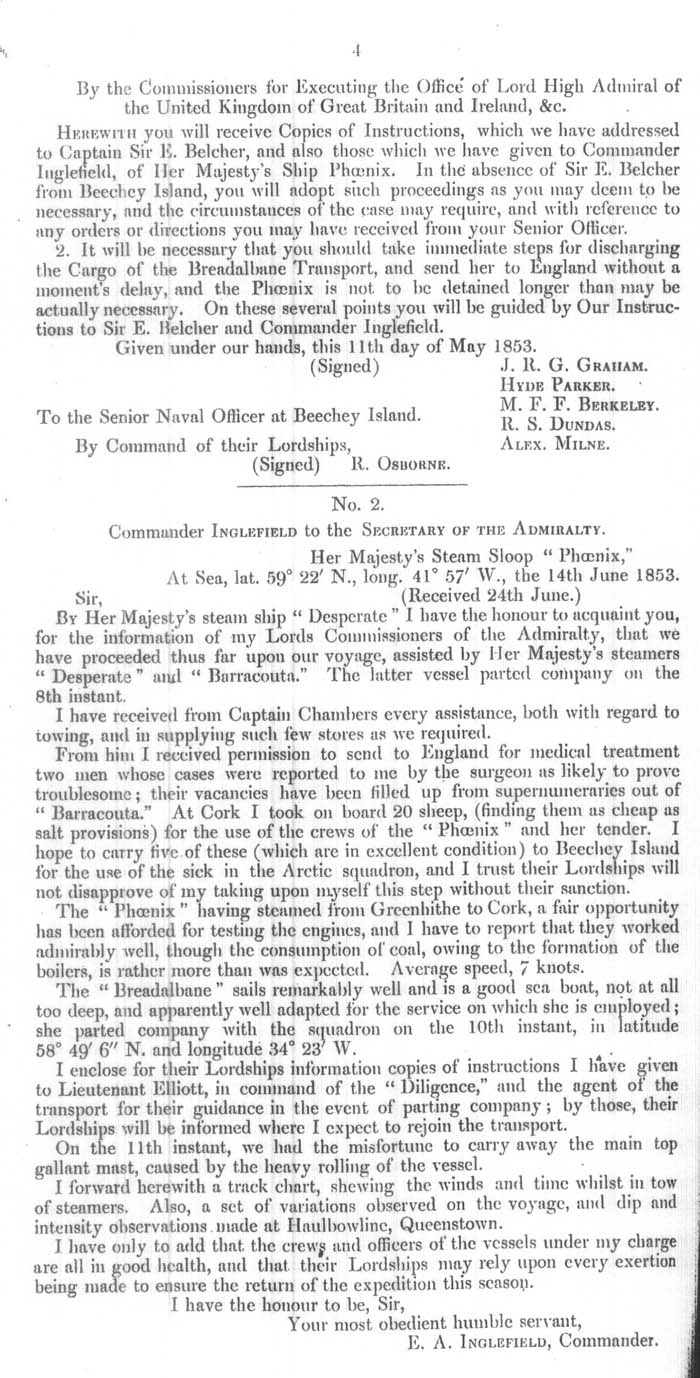 Arctic Blue Books: taylor 1854a, page 4
