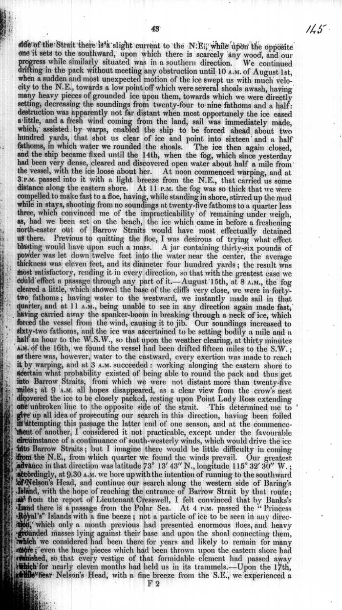 Arctic Blue Books: taylor 1854a, page 43