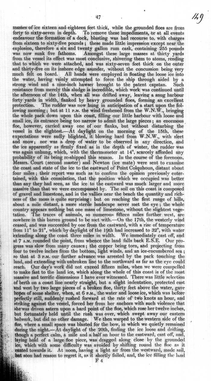 Arctic Blue Books: taylor 1854a, page 47
