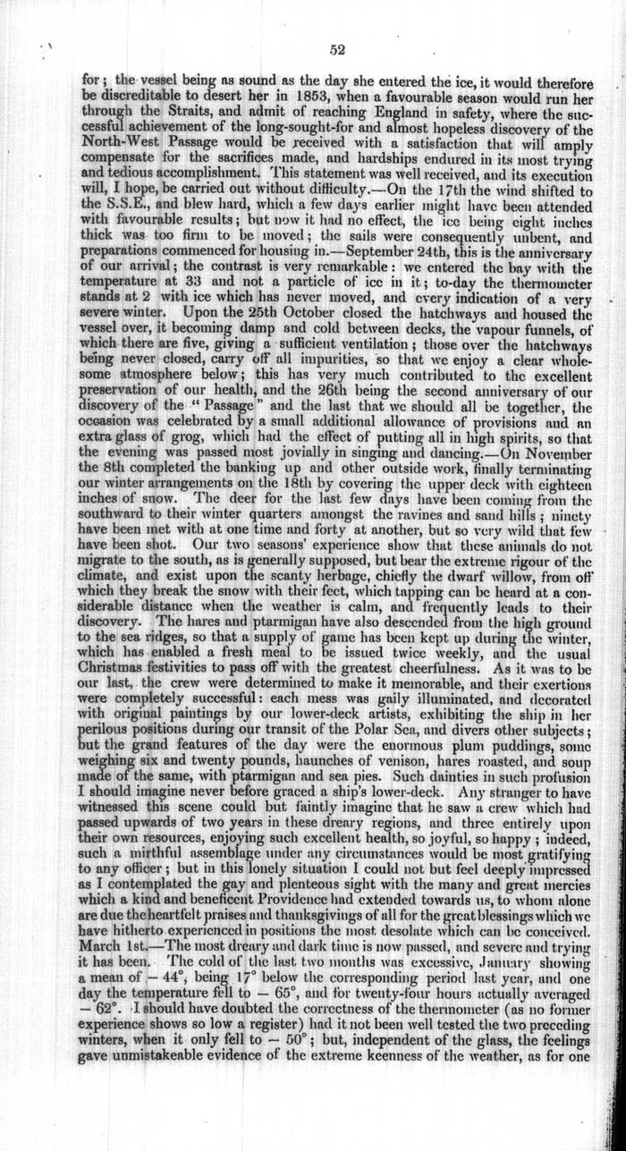 Arctic Blue Books: taylor 1854a, page 52