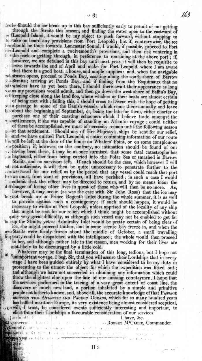 Arctic Blue Books: taylor 1854a, page 61