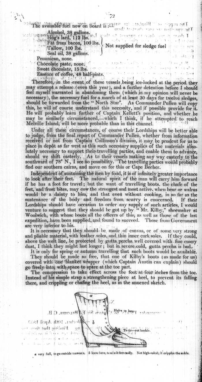 Arctic Blue Books: taylor 1854a, page 72