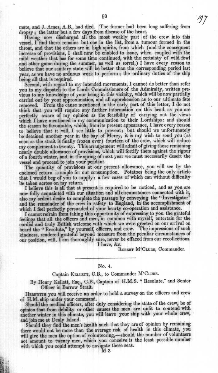 Arctic Blue Books: taylor 1854a, page 93