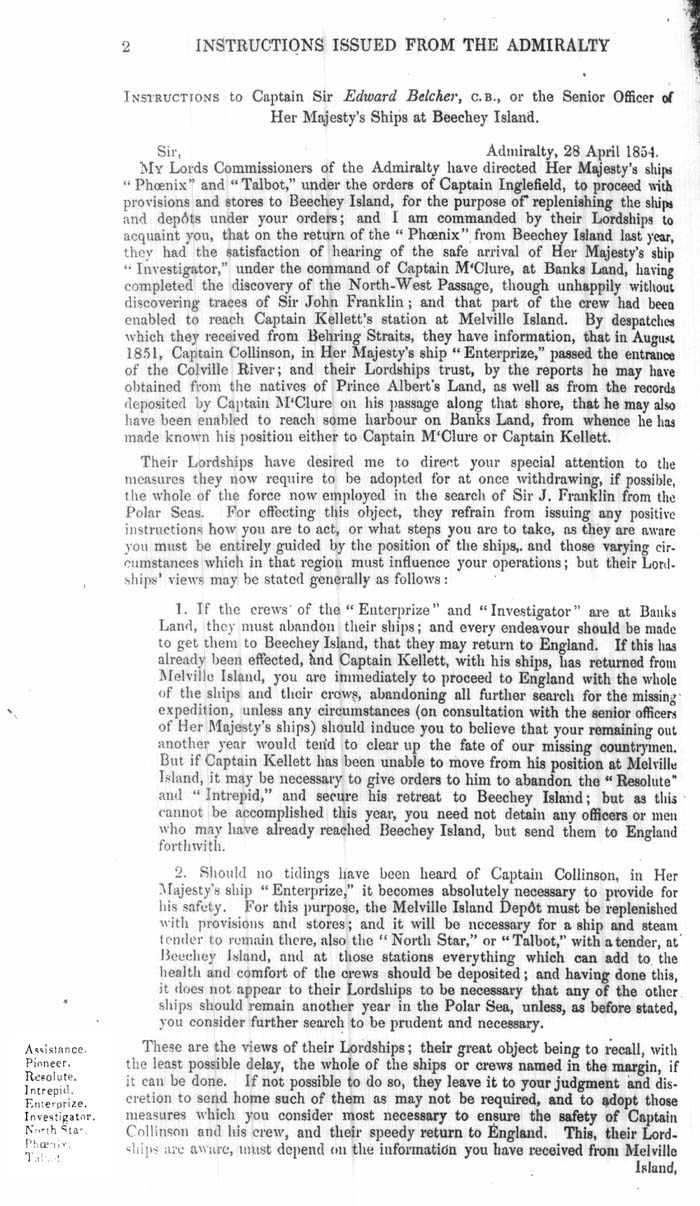 Arctic Blue Books: taylor 1854d, page 2
