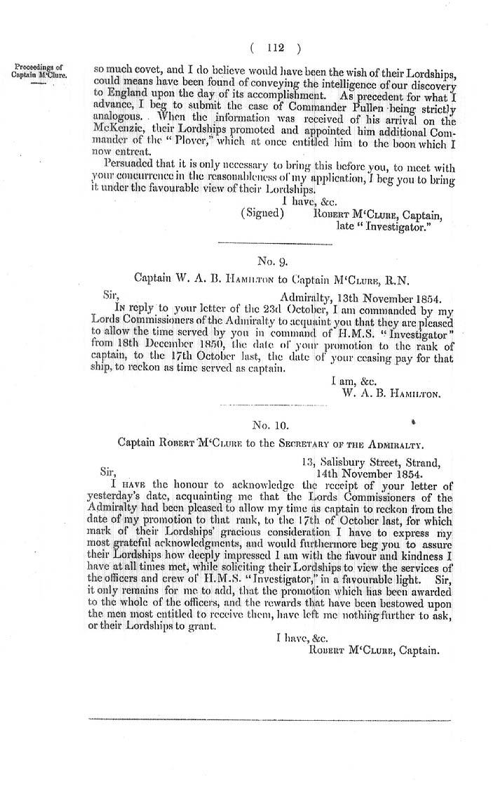 Arctic Blue Books: taylor 1855a, page 112
