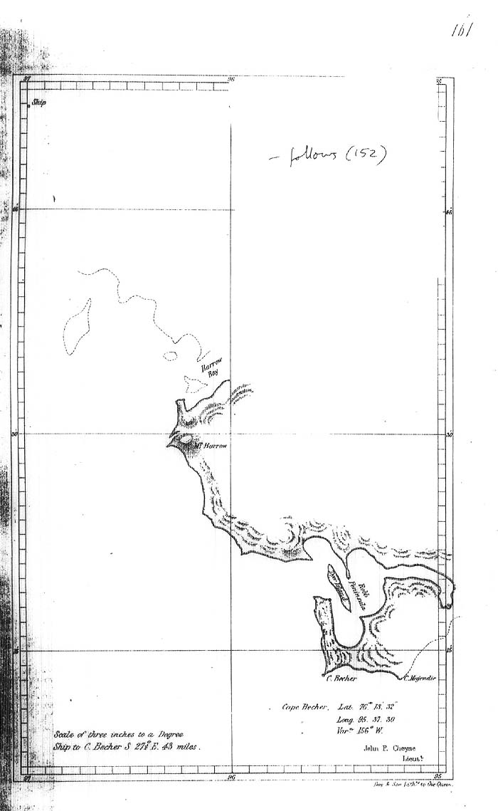 Arctic Blue Books: taylor 1855a, page 152a