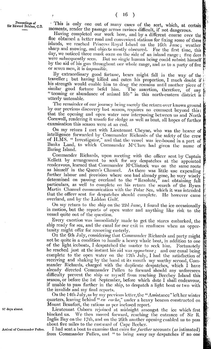 Arctic Blue Books: taylor 1855a, page 16