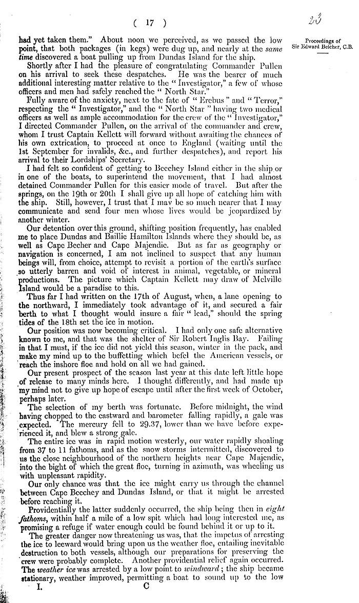 Arctic Blue Books: taylor 1855a, page 17