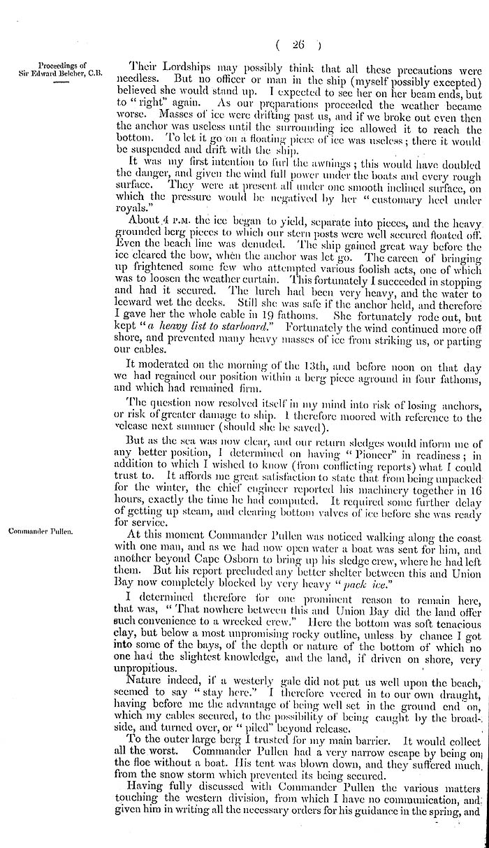 Arctic Blue Books: taylor 1855a, page 26