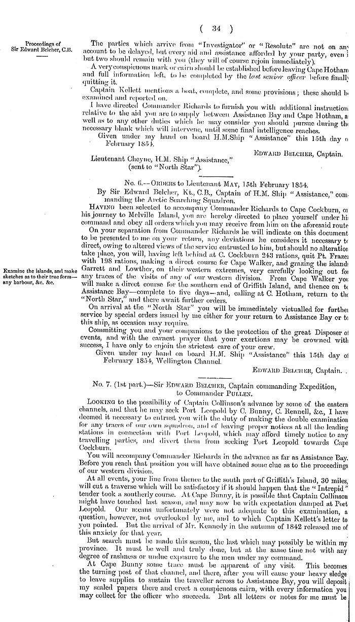 Arctic Blue Books: taylor 1855a, page 34