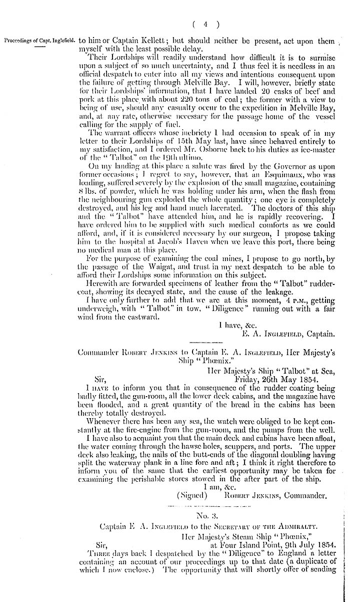 Arctic Blue Books: taylor 1855a, page 4