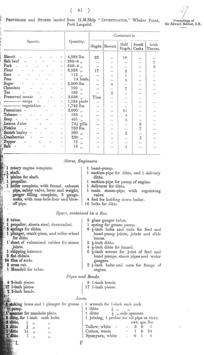 Arctic Blue Books: taylor 1855a, page 41