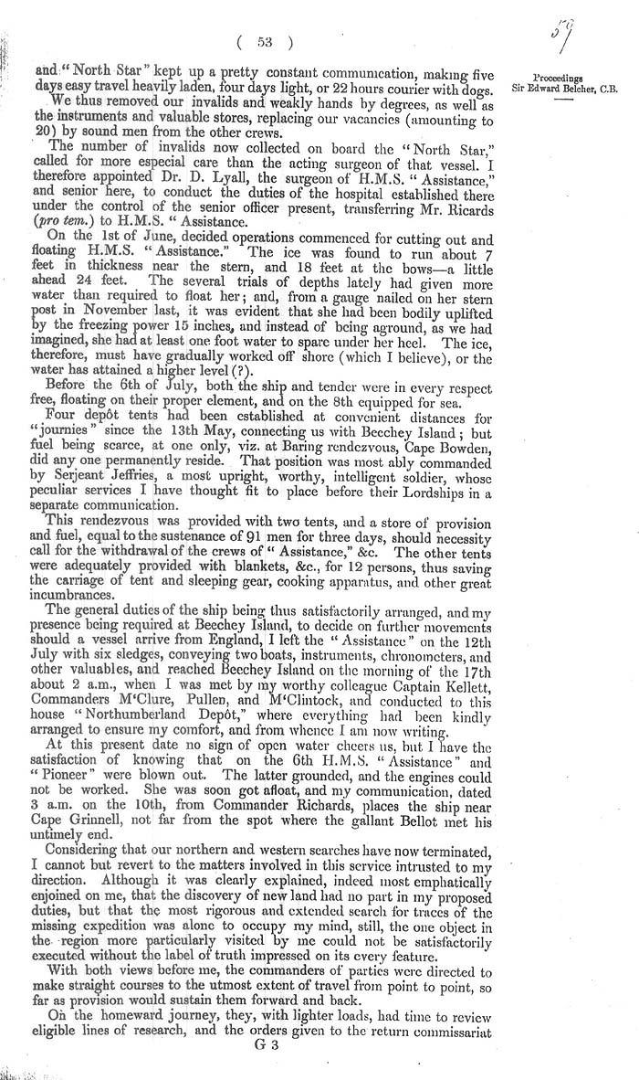 Arctic Blue Books: taylor 1855a, page 53