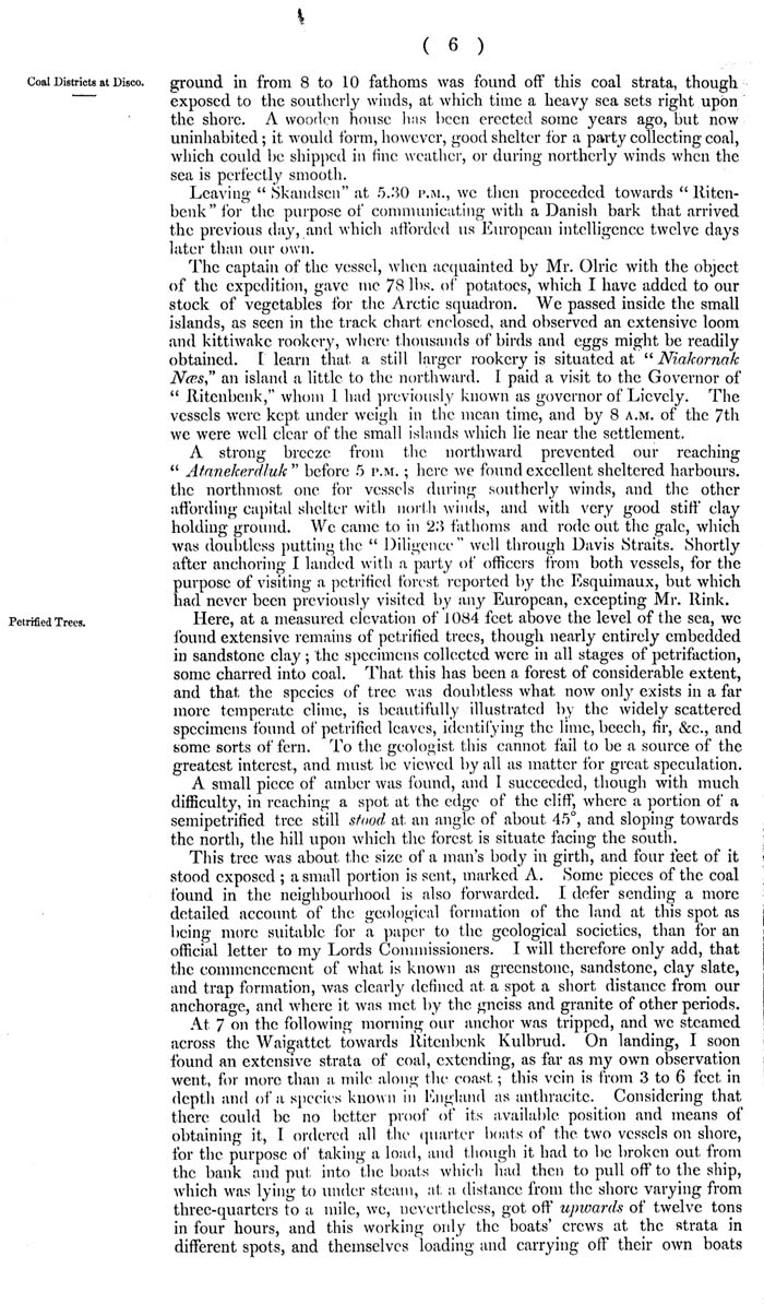Arctic Blue Books: taylor 1855a, page 6