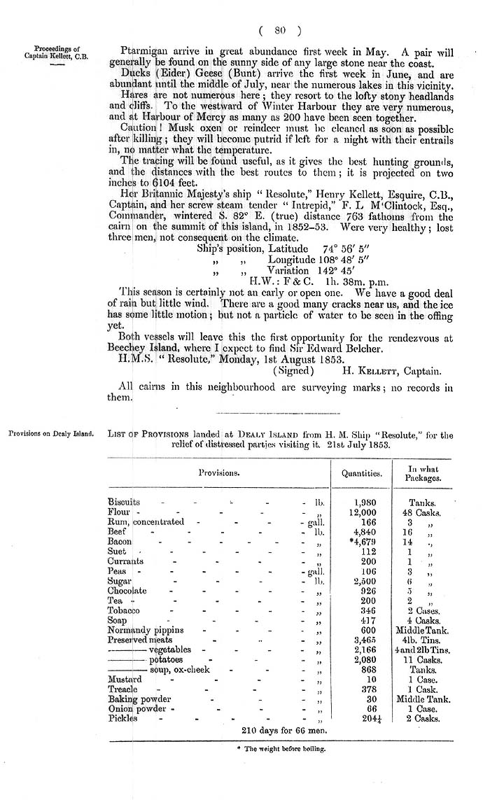 Arctic Blue Books: taylor 1855a, page 80