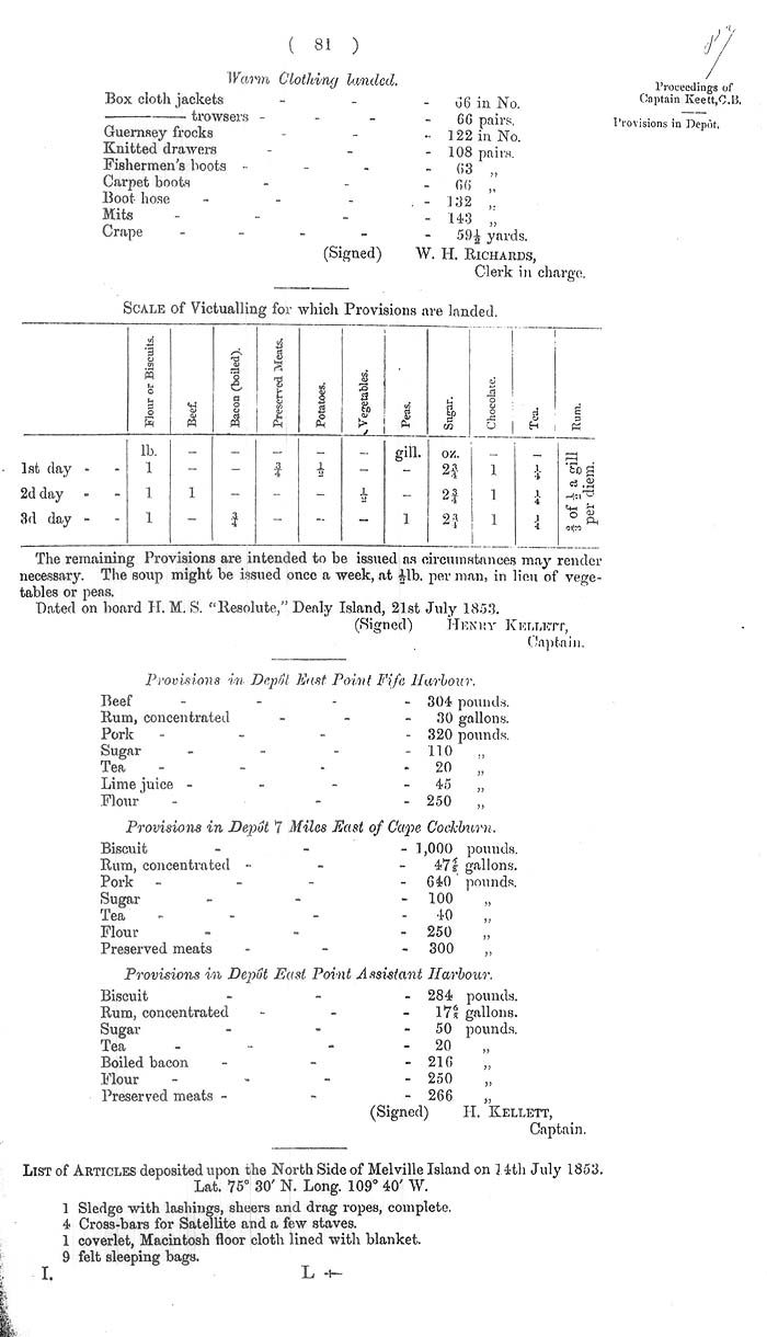 Arctic Blue Books: taylor 1855a, page 81