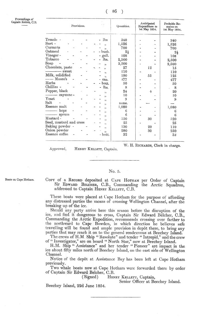 Arctic Blue Books: taylor 1855a, page 86
