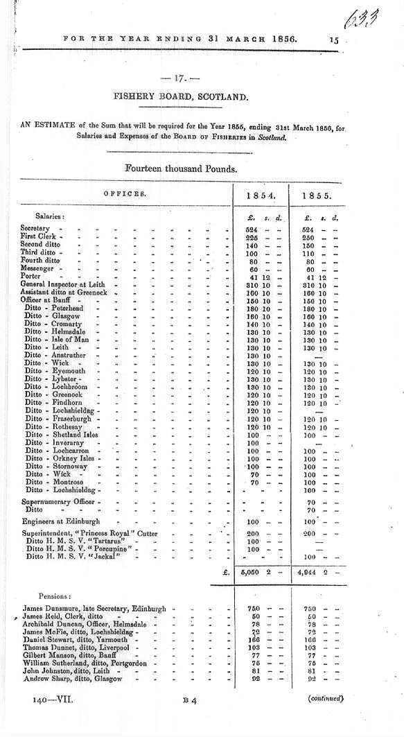Arctic Blue Books: taylor 1855b, page 15