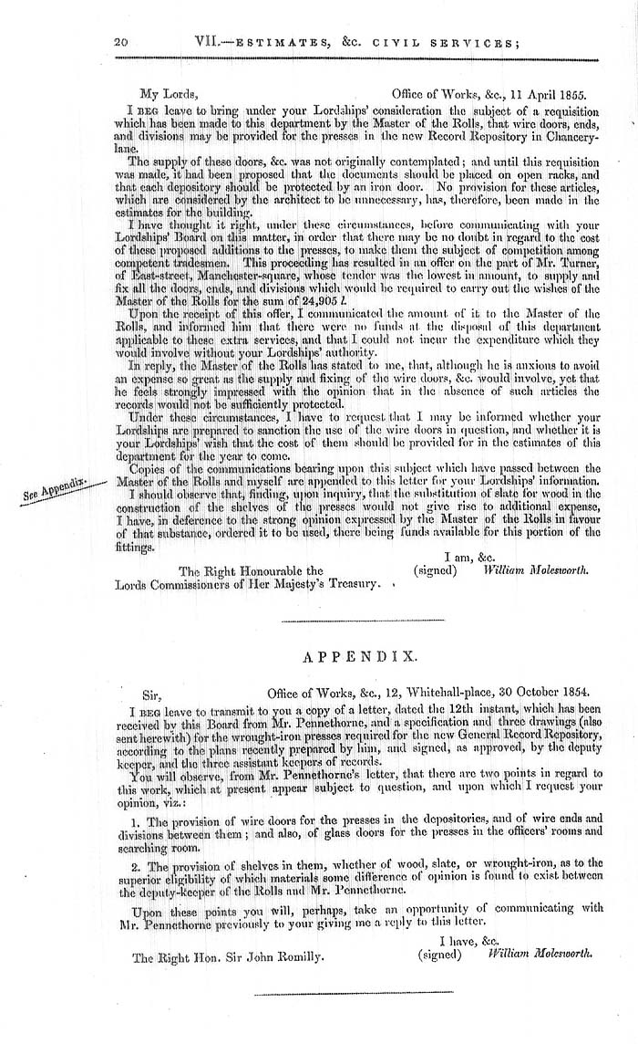 Arctic Blue Books: taylor 1855b, page 20