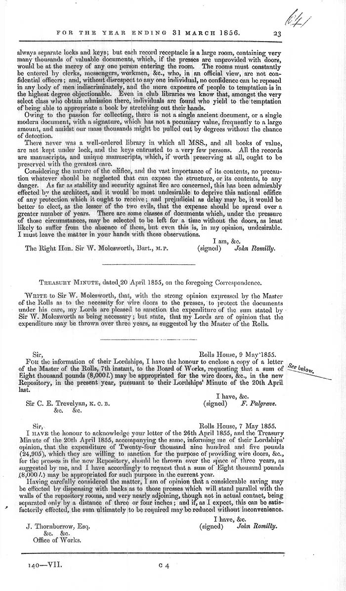 Arctic Blue Books: taylor 1855b, page 23