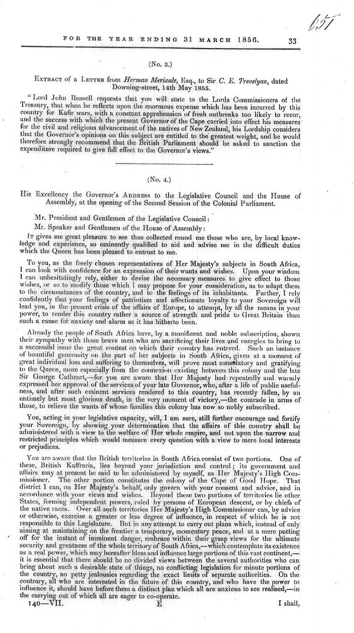 Arctic Blue Books: taylor 1855b, page 33