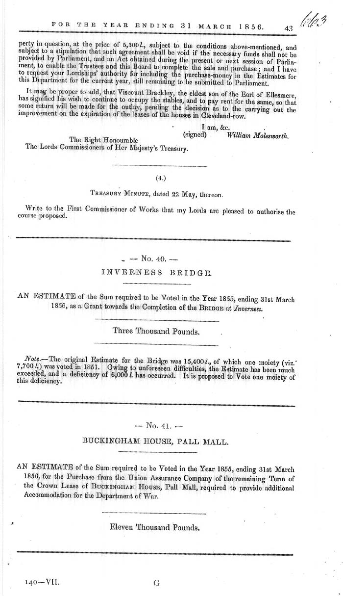 Arctic Blue Books: taylor 1855b, page 43