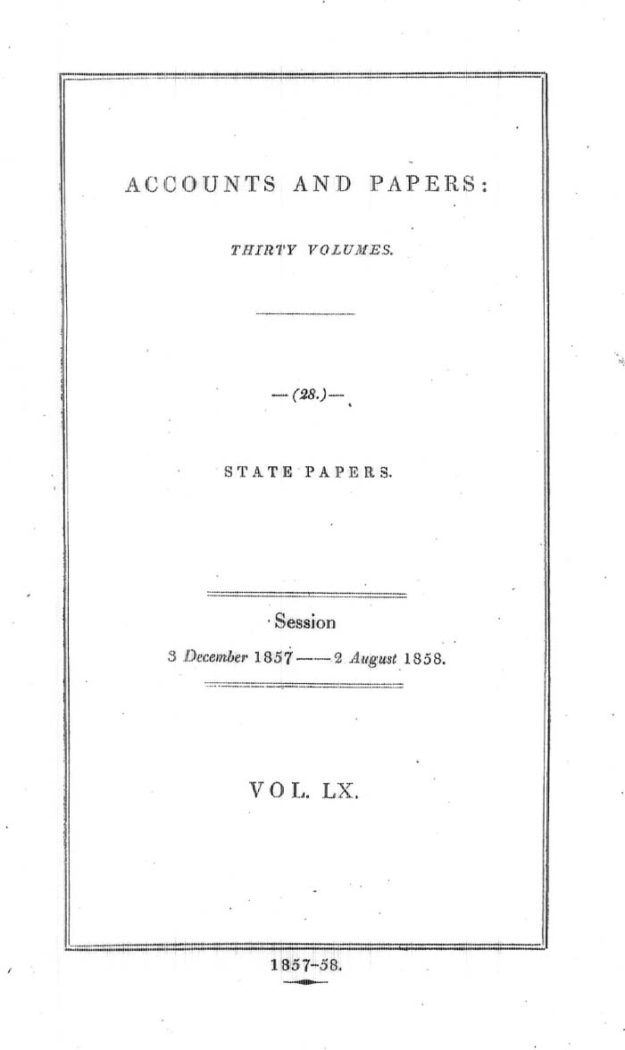 Arctic Blue Books: taylor 1858, page i