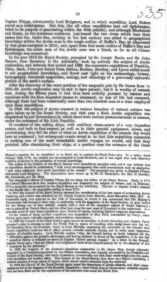 Arctic Blue Books: taylor 1875a, page 13