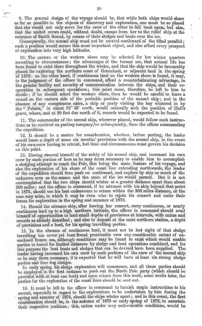 Arctic Blue Books: taylor 1875a, page 20