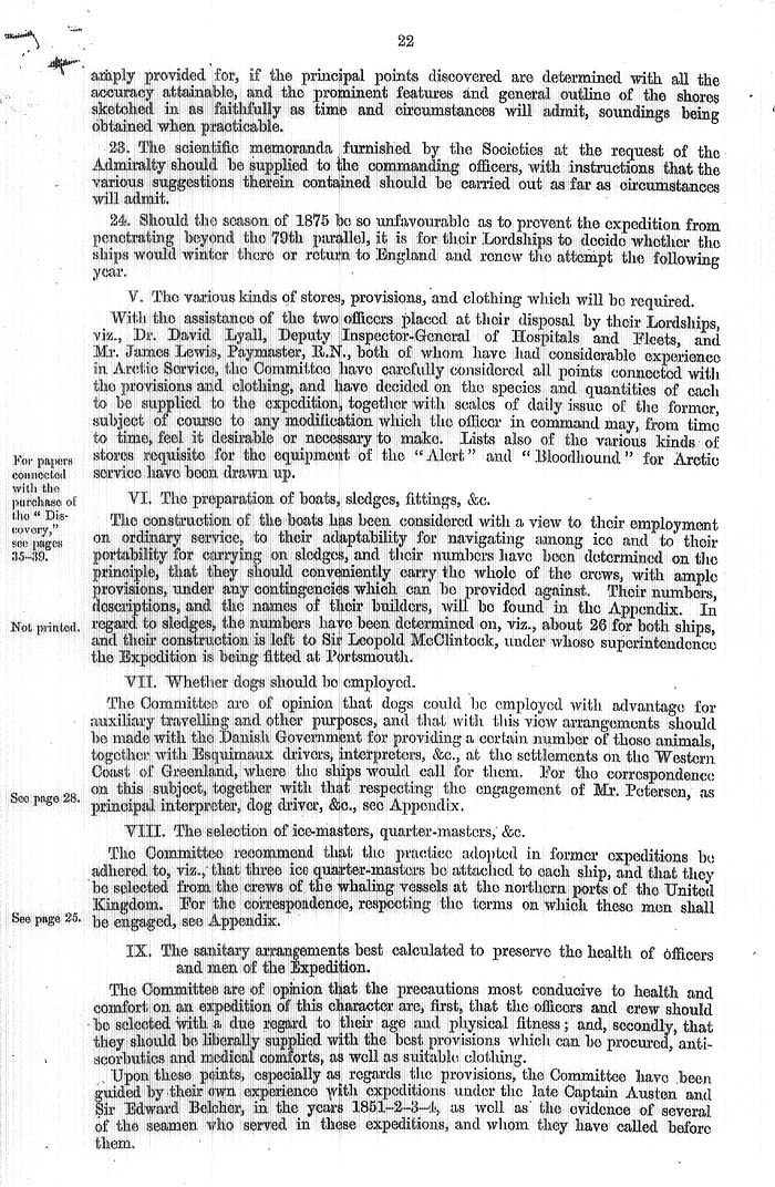 Arctic Blue Books: taylor 1875a, page 22