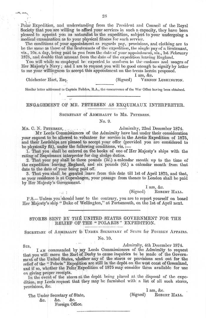Arctic Blue Books: taylor 1875a, page 28
