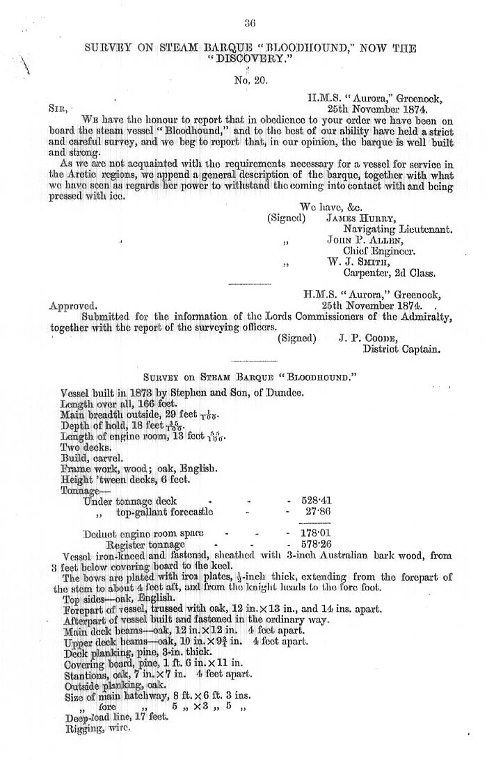 Arctic Blue Books: taylor 1875a, page 36